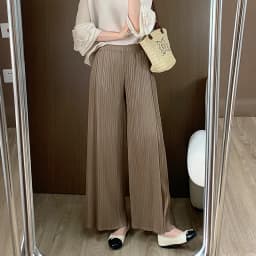 2026 New Miyake Loose Large Size Nine-minute Pants High-waisted Draped Pleated Leisure Thin Pleated Straight Wide-leg Pants Thin