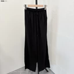Spring Summer High Quality Women Fashion Drawstring Linen Blend Straight Pants 2026 New Casual Pocket Solid Trousers Ladies