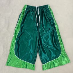 Y2K American Retro Shorts Men Women Color Matching Sports New Cropped Pants Shorts Casual Basketball Shorts Unisex Street Wear