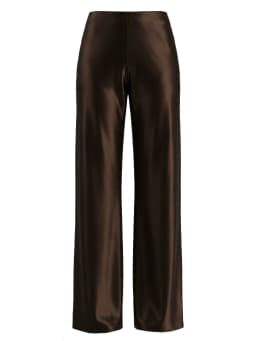 New In 2026 Women's Spring Summer Satin Pants Fashion Elegant High Waist Casual Straight Trousers