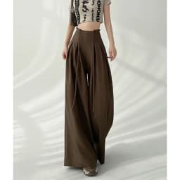 Streetwear Wide Leg Pants Women Korean Black High Waist Suit Pants Summer Fashion Elegant Lace Up Straight Trousers New