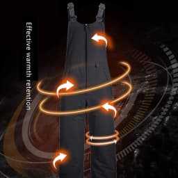 Women Bib Winter Snow Bibs Waterproof Snowboarding Insulated Snowboard Overalls Ripstop Ski Pants Insulated Snow Pants for Women