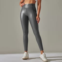 Trendy New WOMEN'S Leggings High Waisted Tight and Sexy Leather Pants Colorful Yoga Pants for Women