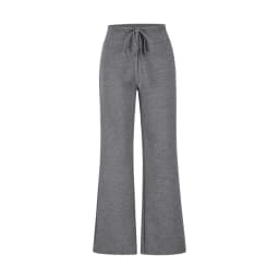 MosesQueen Pink Straight Leg Casual Sports Pants Women Summer Drapey Slimming Thin Wide Leg Long Trousers Sporty Style