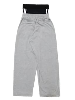 Double Waist Big Pocket Workwear Pants European American Spring Autumn Street Style Ankle Tied Casual Trousers