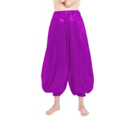 Punk High Waist PVC Harem Pants, Shiny Leather, Club Party Lantern Pants, Streetwear, Classic Tobi Pants, Dance Bloomers, 7XL