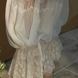Vintage Women's Long Lace Bloomers Casual Loose Fit Stylish Solid Lace Floral Drawstring Mid Rise Crop Pants