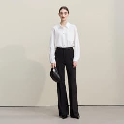 Amii Women's Pants 2026 Autumn New Commuter Versatile Toothpick Pleated Flared Trousers Solid Color Casual Women Pants 12621050