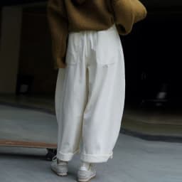 Johnature Winter New Japanese Casual Corduroy Elastic Waist Ankle-length Pants Solid Color Loose Pockets Harem Women Pants