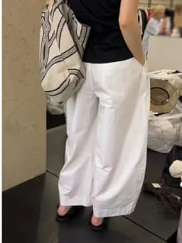 High Waist Balloon Pants Women's Casual Banana Pants Loose Fit Comfortable Spring Summer Trendy Nine Point Cotton Pants
