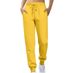 2026 Spring Autumn Women Straight Leg Pants Fashion Solid Color Drawstring Pockets Elastic Thin Casual Trousers Women Sweatpants