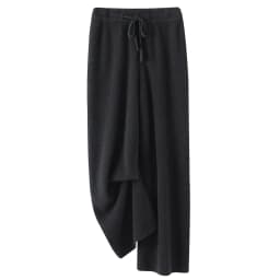 100%Wool Pants Women Autumn Winter, High Waist Warm Loose Wide Leg Pants 2025