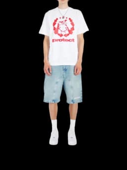 HOUZHOU Y2k Vintage Harajuku Short Jeans Women Washed Embroidery American Retro Man Denim Jorts Baggy Hip Hop Streetwear Summer