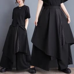 Y2k Black Streetwear Women's Pants Harajuku Fashion Punk Gothic Casual Baggy Trousers for Women Irregular Design Clothing