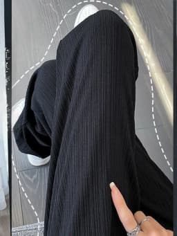 High Waist Wide Leg Pants Women's Summer Thin Ice Silk Drapey Straight Loose Slimming Cool Casual Trousers Korean Style