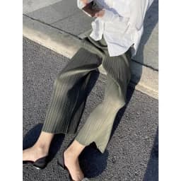 YUDX Pleated Women's Straight Pants Pleated Wide Leg Pants High Waist Draped Casual Pants 2024 Summer New