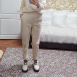 Thicken Women Pencil Pants 2026 Autumn Winter Trousers OL Style Female Work Suit Pants Loose Female Trousers Capris 6648