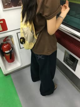 Women's Embroidered Fleece Lined Thickened Pocket Pants Autumn Winter Casual Trousers Neutral Style Long Pants Composite Fabric
