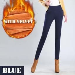 New Autumn Winter Plus Thick Velvet warm Leggings Elastic High Waist Pants female Slim Women's Casual Pants female trousers