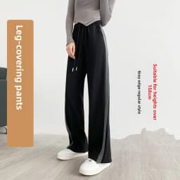 Slimming Straight Leg Pants for Women Spring Summer New Sle plus Size Casual Wide Leg Trousers Loose Comfortable Student Sp...