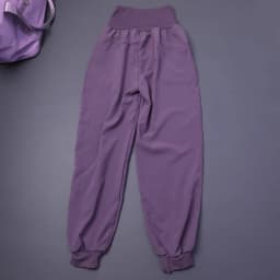Women's High-Waisted Pocket Fitness Yoga Pants Loose Cuffed Ankle Workout Running Training Sports Sweatpants Quick-Dry Harem Pan