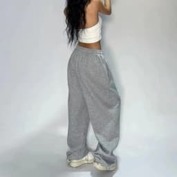 Retro Vintage 2025 New Baggy Pants Fashion Women Straight Loose Trend Brand Jogging Pant Casual Harajuku Men's Hip Hop Trousers