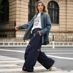 Cartoon Sausage Dog Embroidery Y2k Sweatpants Women American Retro High Waist Wide Leg Pant Streetwear Boyfriend Baggy Pants