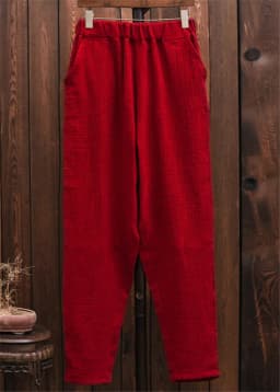 Plus Size Cotton Linen Harem Pants Women Summer Elastic Waist Candy Colors Hip Hop Trousers Autumn Vintage Pants 5XL 6XL