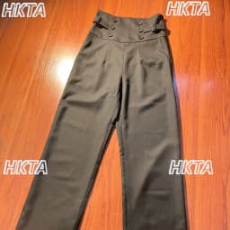 High Waist Straight Pants Y2k Vintage Court British Buttons Autumn 2026 Spring New Commute Thin Versatile Black Trousers Women