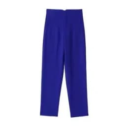 HH Minimalist Womens Slim Zip High Waist Pencil Pants Workwear Business Solid Trousers High Street Casual Office Lady Chic Pant