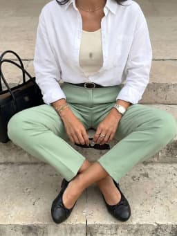 HH Minimalist Womens Slim Zip High Waist Pencil Pants Workwear Business Solid Trousers High Street Casual Office Lady Chic Pant