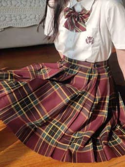 ZOKI Plaid Women Pleated Skirt Bow Knot Summer High Waist Preppy Girls Dance Mini Skirt Cute A Line Harajuku Sexy Japan Faldas