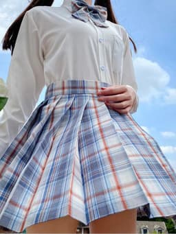 ZOKI Plaid Women Pleated Skirt Bow Knot Summer High Waist Preppy Girls Dance Mini Skirt Cute A Line Harajuku Sexy Japan Faldas