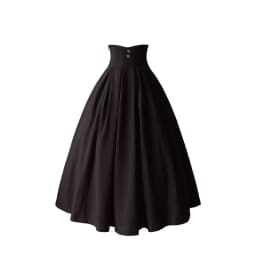 Lolita 2025 new Lolita women's Y2K half skirt elegant CLA slim fit classical simple long skirt versatile