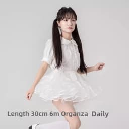 MAGOGO Lolita Super Stuffed Petticoat Boneless Violent Skirt Support Soft Yarn Short Duck Butt Korea Japan New Tutu Tulle Skirts