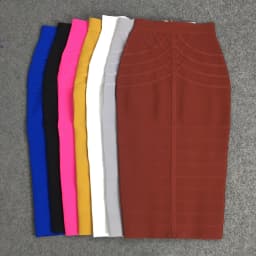 Woman Skirts Bandage Women 2020 New Arrival Midi Skirt Vintage Summer Harajuku Sexy Ladies Clothes