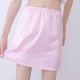 Women Elastic Underdress Skirt Short Petticoat Stretch Satin Inner Wear Soft Half Slip Petticoat Lady Summer Skirt Accessories