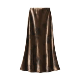 Seoulish Vintage Polka Dot Satin Mermaid Skirts for Women 2026 New Spring Summer High Waist Casual Mid Length Women's Skirts
