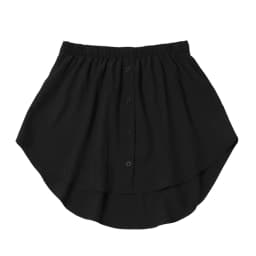 High Waist Fake Top Skirt Adjustable Mini Skirt Lower Sweep Layering Half-Length Underskirt False Splitting A Version Skirts