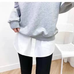 High Waist Fake Top Skirt Adjustable Mini Skirt Lower Sweep Layering Half-Length Underskirt False Splitting A Version Skirts