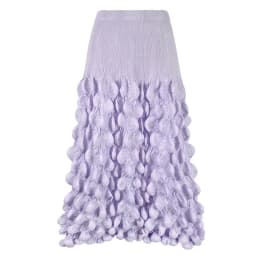 Miyake Pleated Bubble Skirt Women 2023 Autumn New Korean Harajuku Fashion Designer Unique Yellow Hand Pleated Skirt