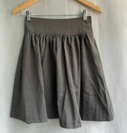 2025 Faldas Mujer De Moda Vintage Skirt for Women Korean Saia High Waist Loose Jupe Solid Color Chic Folds Summer A-line Skirts