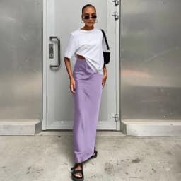 2024 Women Fashion Satin Skirt High Waist Midi Skirt Stylish Women High Street Versatile Chic Elegant Female Skirt