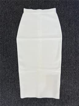 78CM Length High Waist Bandage Skirt Women Elegant High Waist Midi Calf Long Pencil Skirts Office Ladies Formal Party Dress