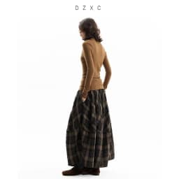 Retro British-Style Skirt~ Wool Plaid Bud Skirt, Versatile Skirt for Autumn and Winter, 2026 Autumn and Winter New Style