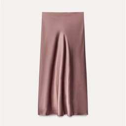 2026 Women Simple Casual Long Skirt Spring Summer Elastic High Waisted A-Line Skirts Woman Elegant Streetwear Satin Skirts Lady