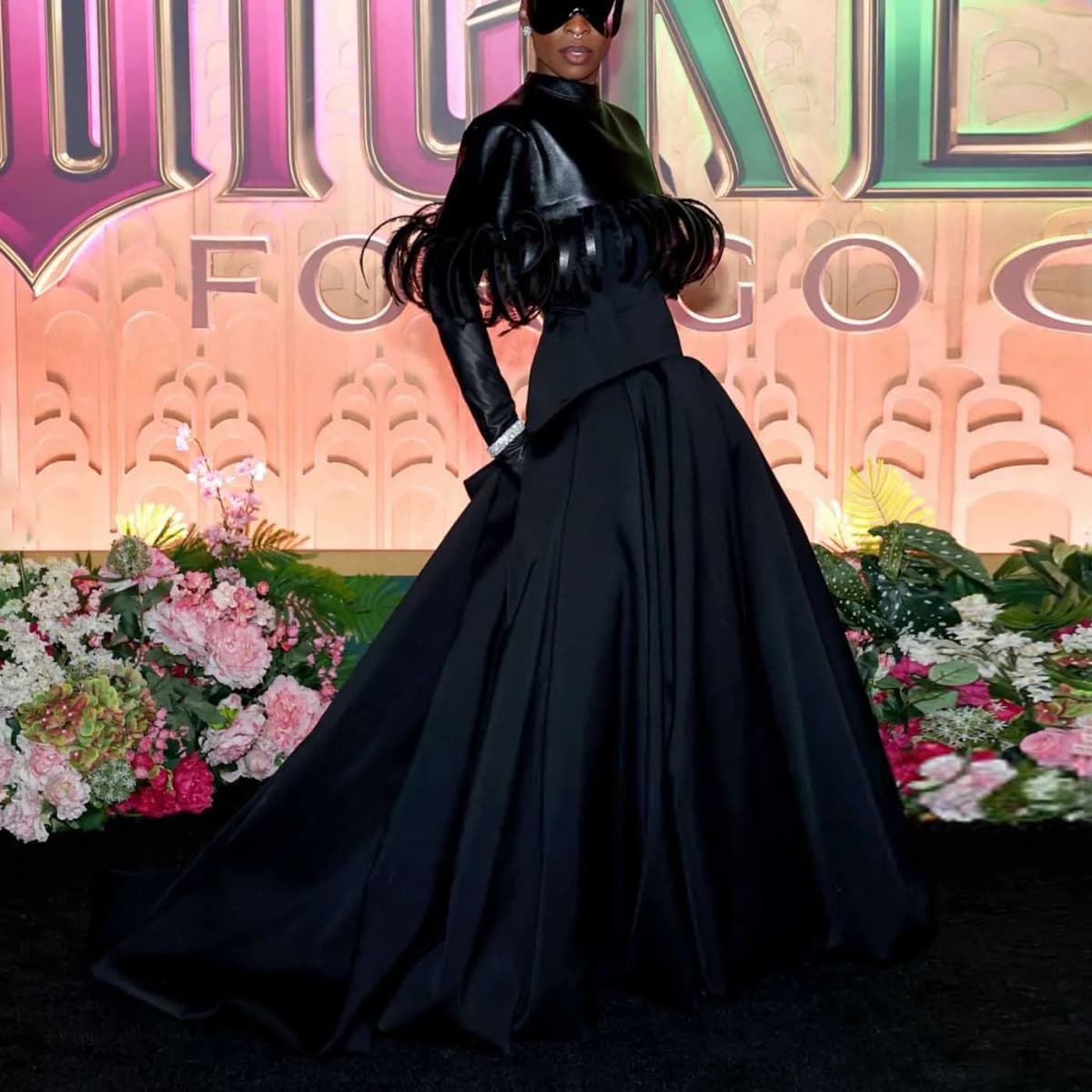 New Arrival Black Taffeta Skirt High Waist Ruffles Ball Skirt with Pockets Women Long Evening Party Skirts Formal Gown Custom