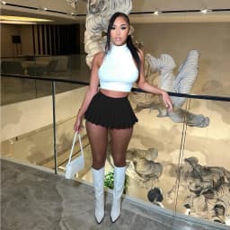 Preppy Style Elastic High waist Fluffy Skirt Double Layered Pleated Ruffled Edge Mini Cake Skirt Cute Hotsweet Y2K Skirt Pants