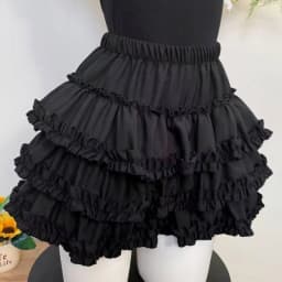 Lolita Style Cute Cake Skirt Women Japanese Sweet Y2K Lace Ruffles High Waist Mini Skirt Harajuku Princess Party Skirts
