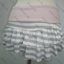 New Subculture Spice Girl Striped Slim Skirt Trendy Elegant Sweet Female High Street Aesthetic Skirt European and American Skirt